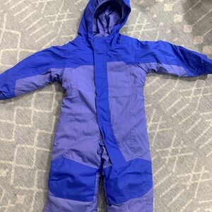 L.L. Bean Purple Snowsuit with Hood
